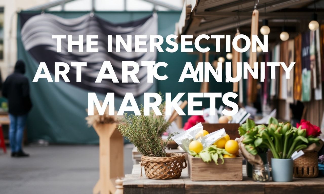 The Intersection of Art and Community: Exploring Local Markets as Creative Hubs