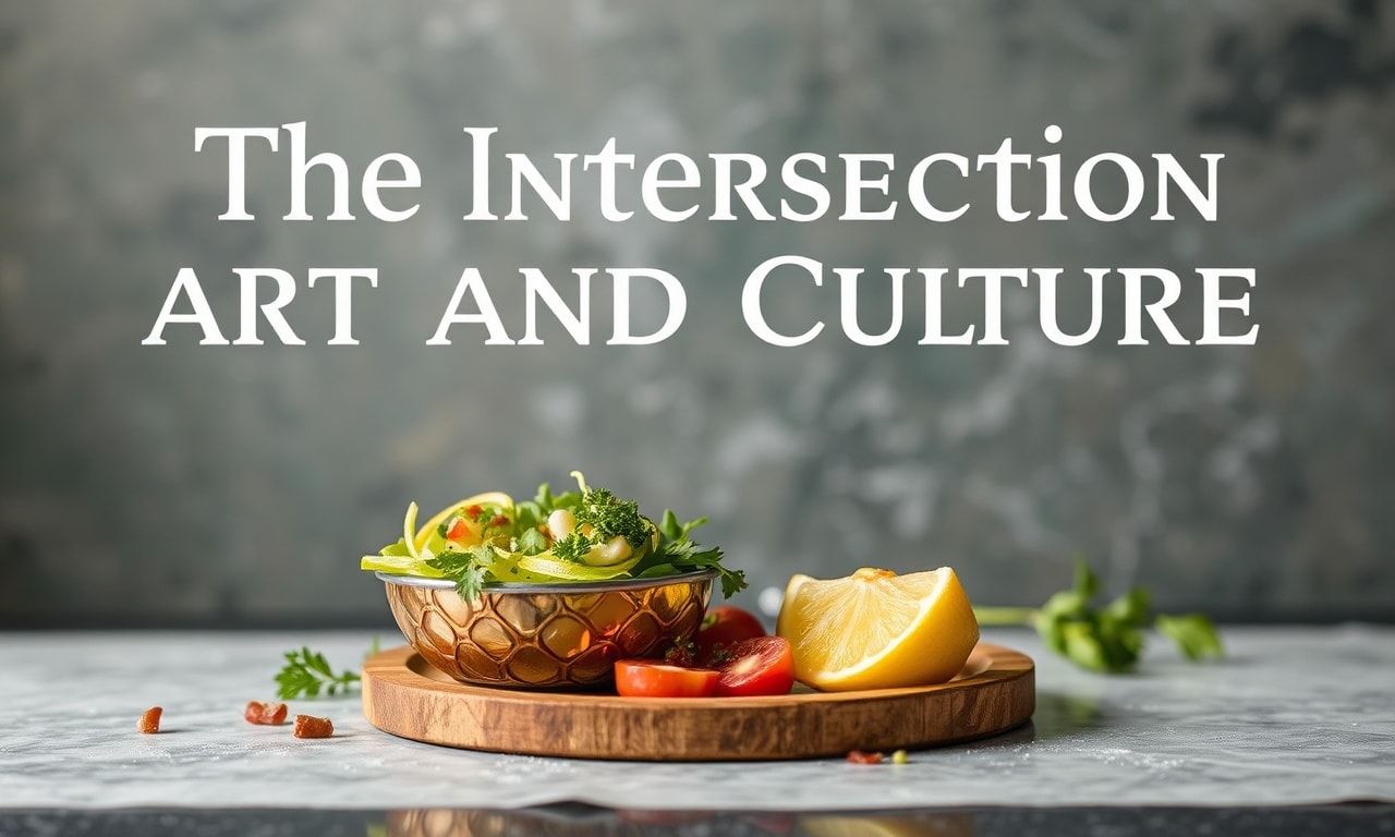 The Intersection of Art and Culture: Exploring Culinary Creativity
