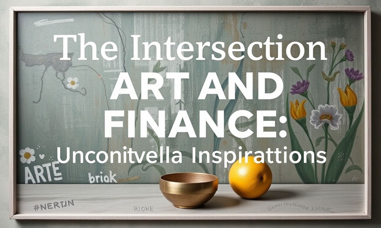 The Intersection of Art and Finance: Unconventional Inspirations
