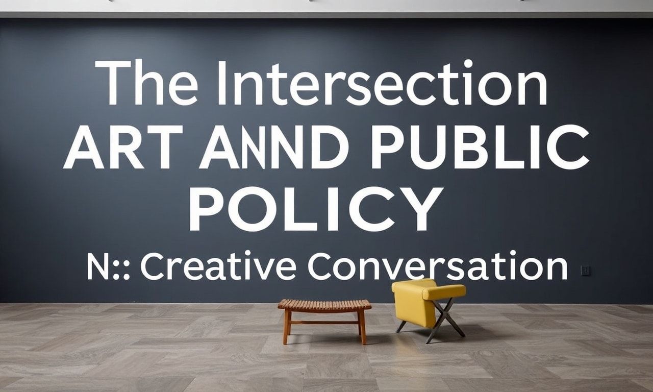The Intersection of Art and Public Policy: A Creative Conversation