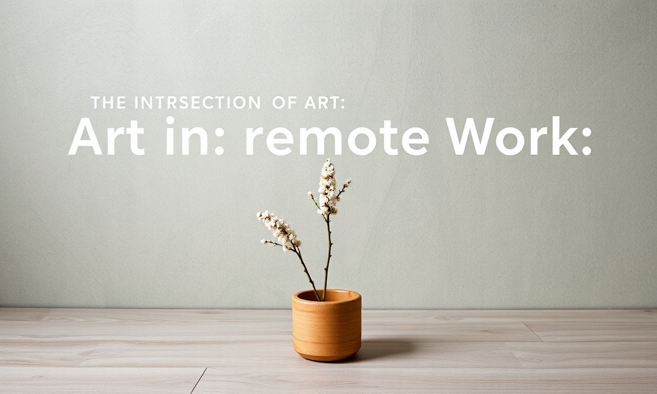 The Intersection of Art and Remote Work: Nurturing Creativity from a Distance