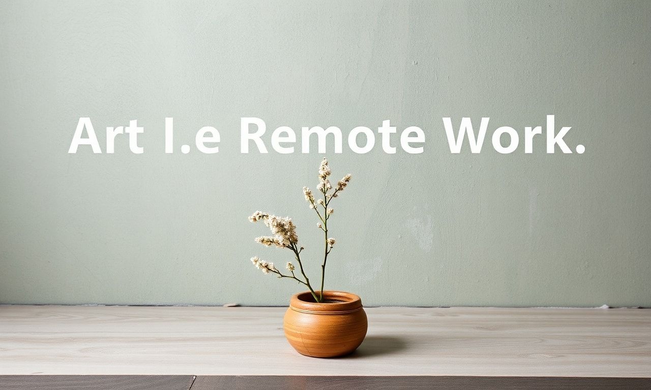 The Intersection of Art and Remote Work: Nurturing Creativity from a Distance