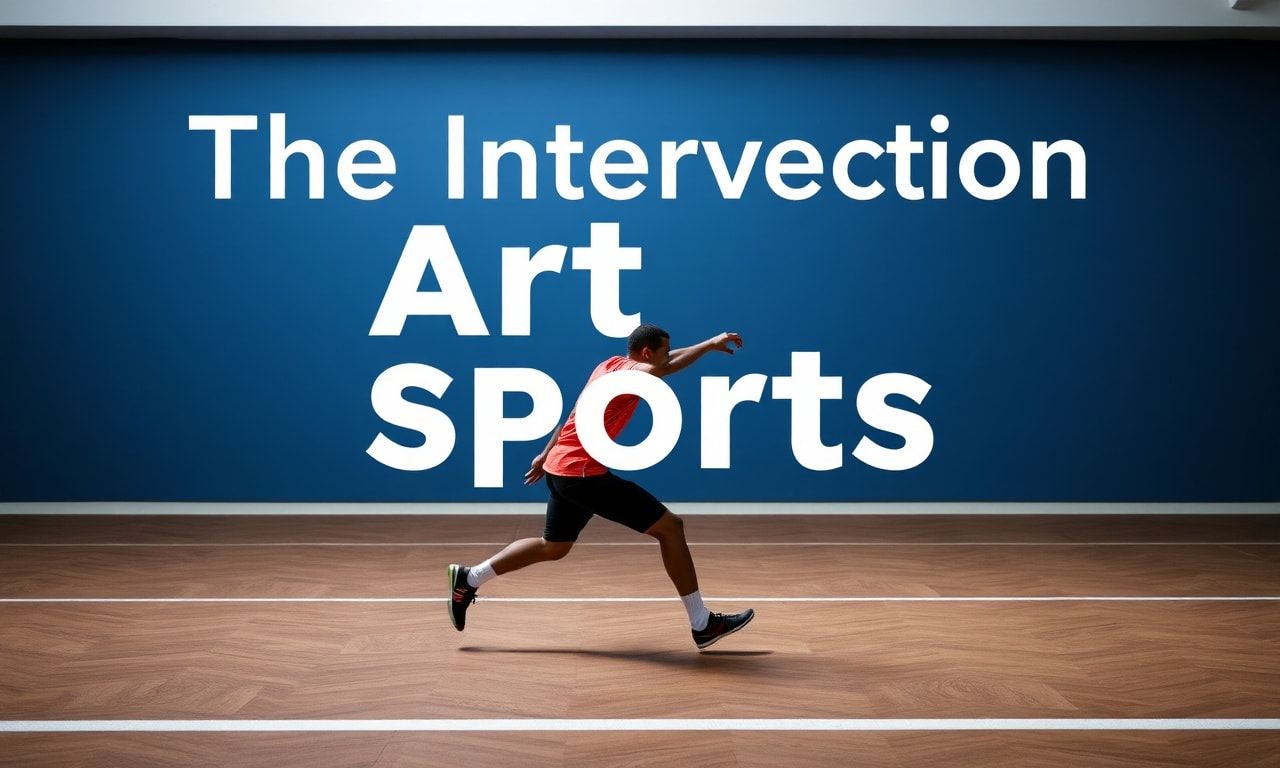 The Intersection of Art and Sports: An Exploratory Journey