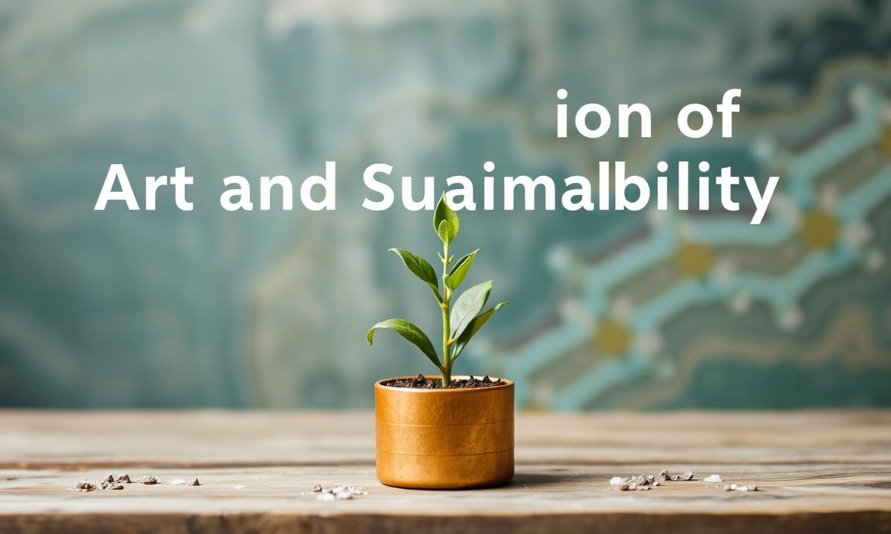 The Intersection of Art and Sustainability: Creative Ways to Incorporate Eco-Friendly Practices into Your Artistic Endeavors