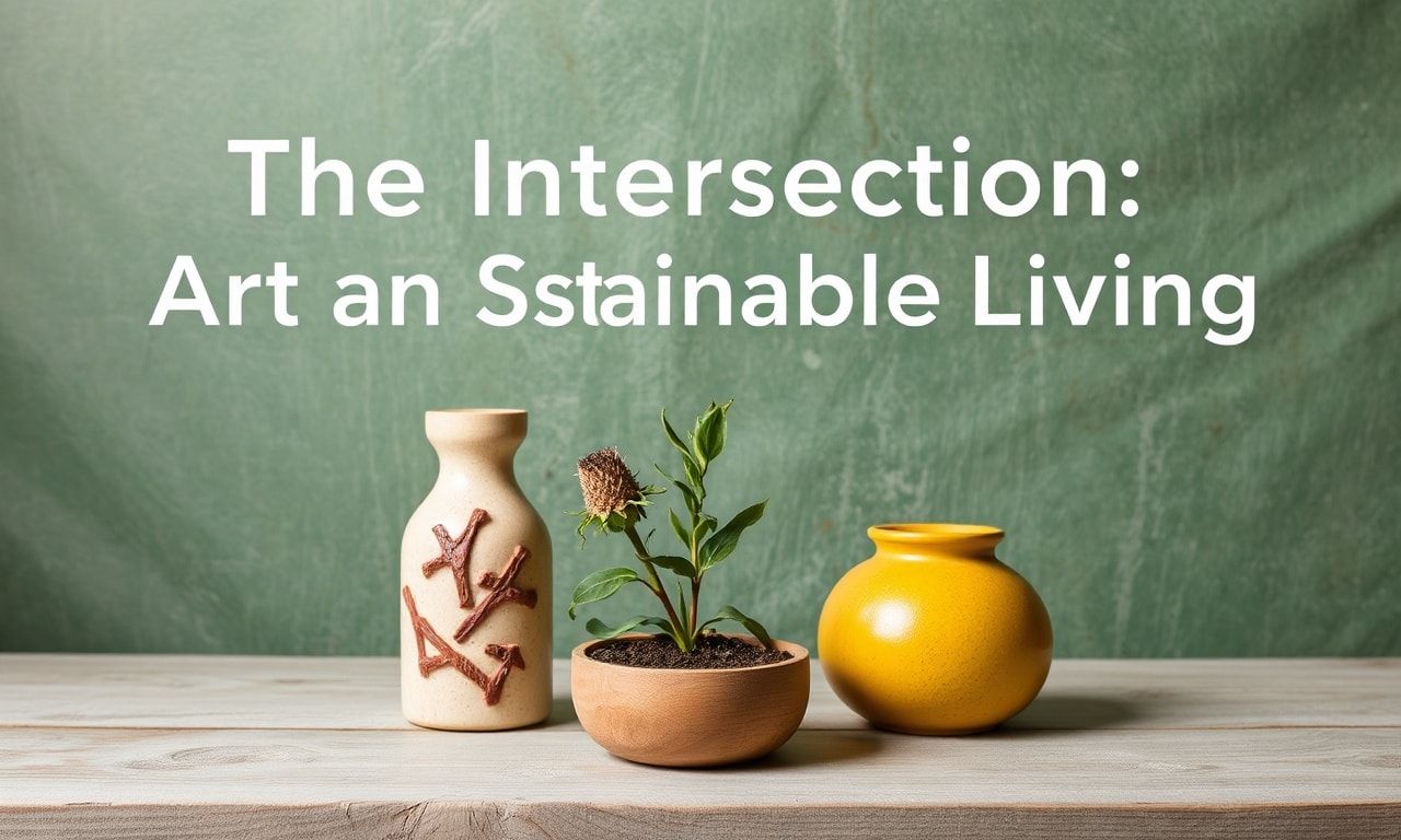 The Intersection of Art and Sustainable Living: Creative Inspirations