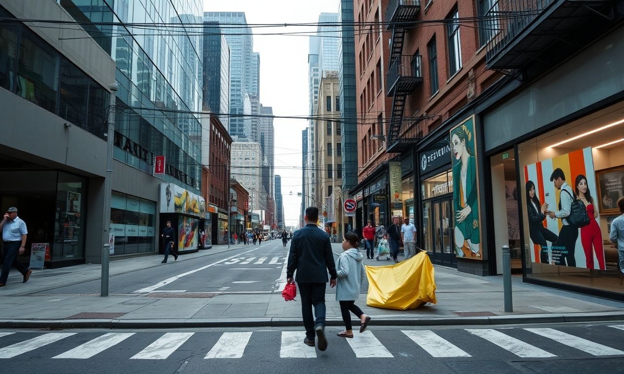 The Intersection of Art and Urban Life: A Visual Journey