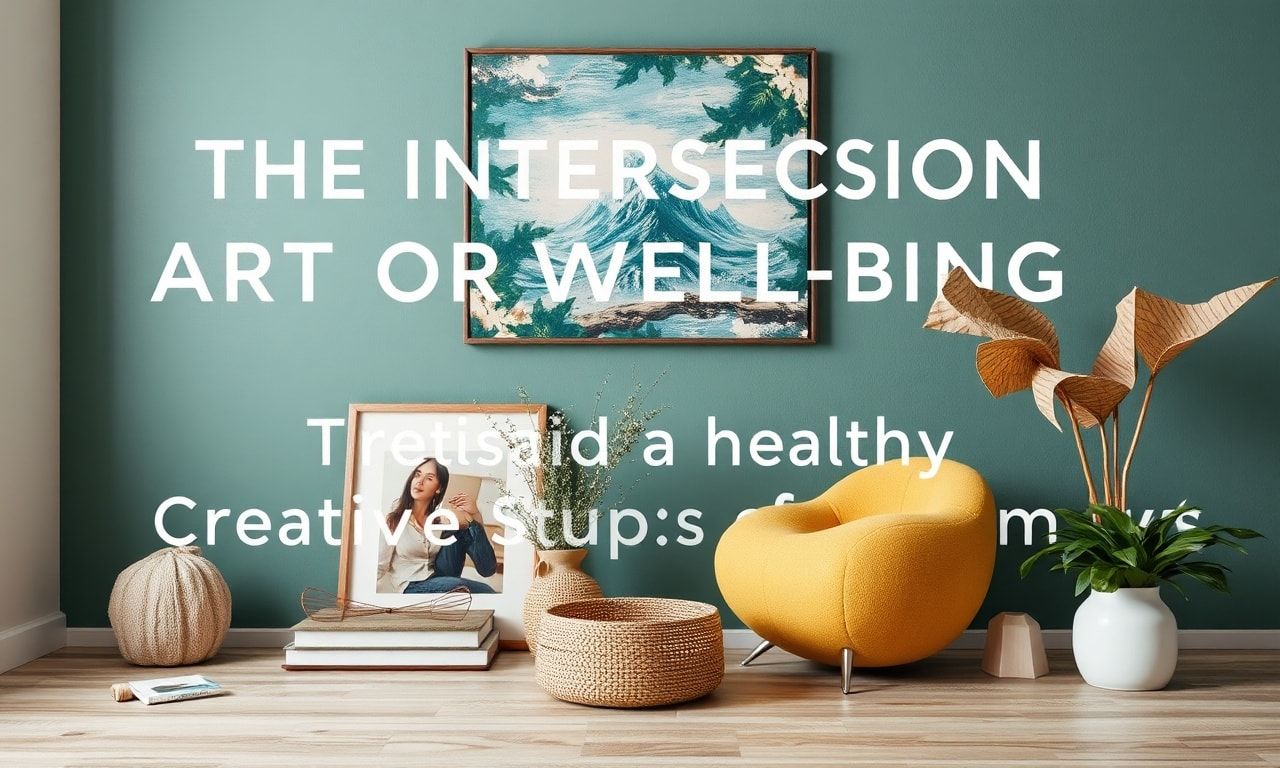 The Intersection of Art and Well-being: Creating a Healthy Creative Space at Home