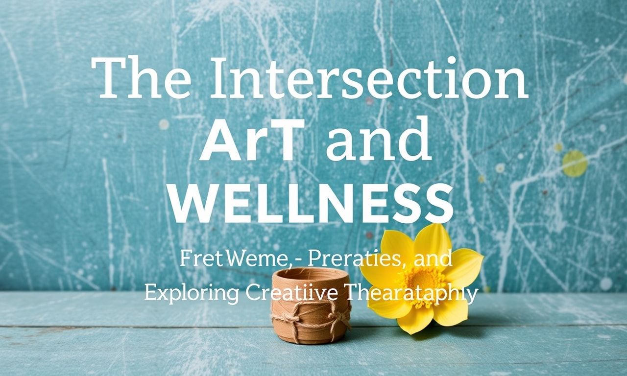 The Intersection of Art and Wellness: Exploring Creative Therapies