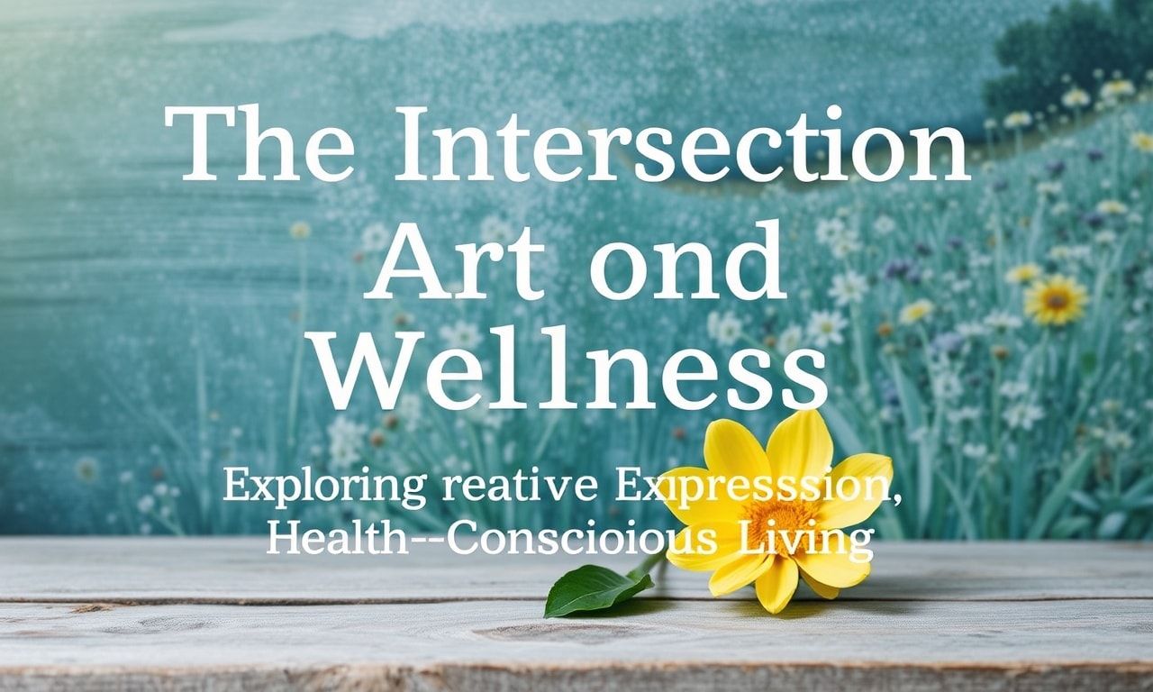 The Intersection of Art and Wellness: Exploring Creative Expression Through Health-Conscious Living