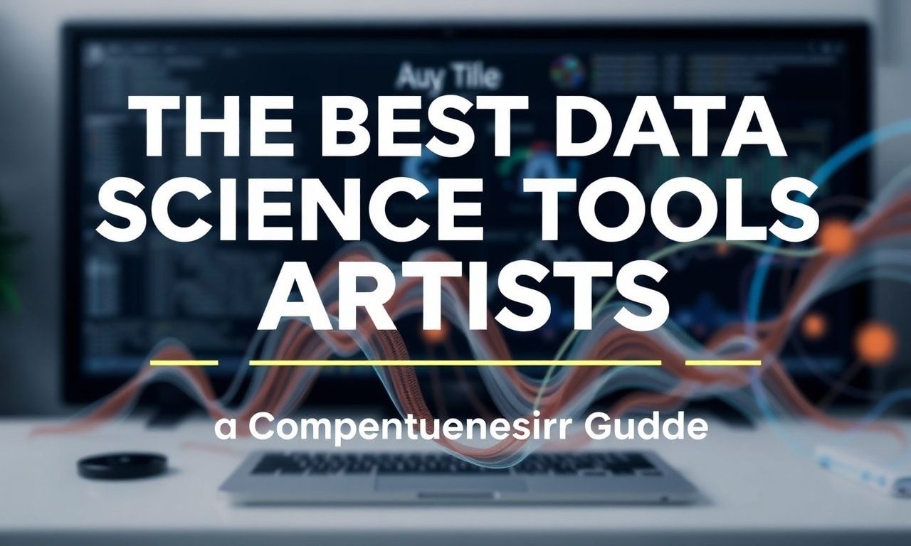 The Best Data Science Tools for Artists: A Comprehensive Guide