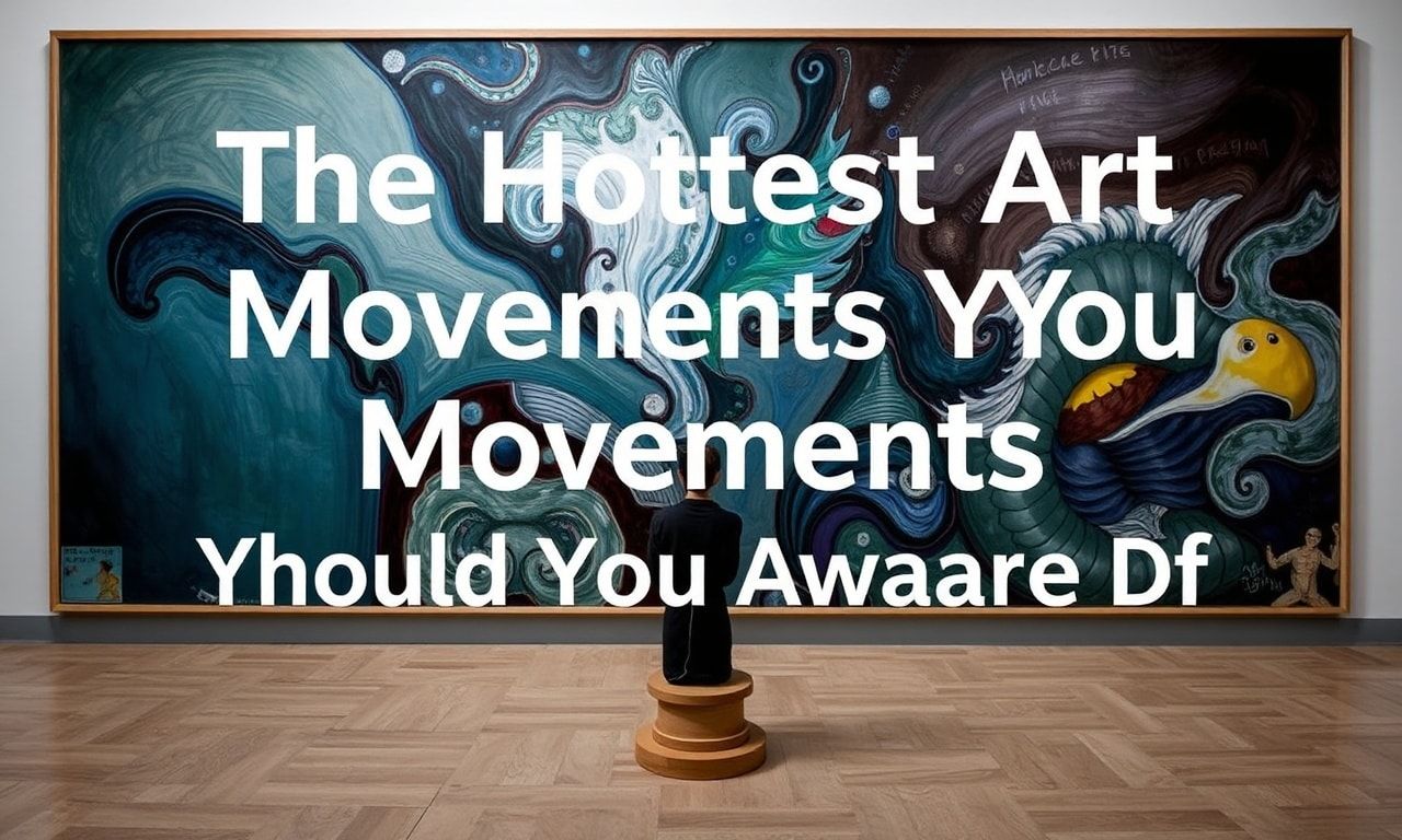 The Hottest Art Movements You Should Be Aware Of