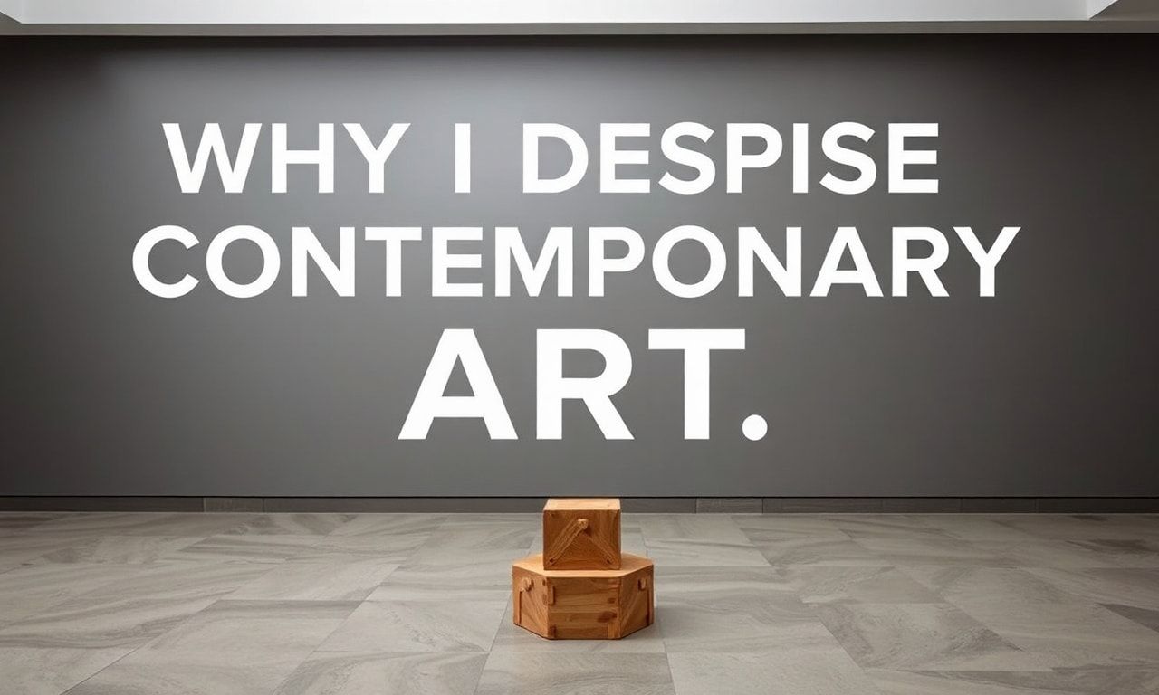 Why I Despise Contemporary Art (And Why You Should as Well)